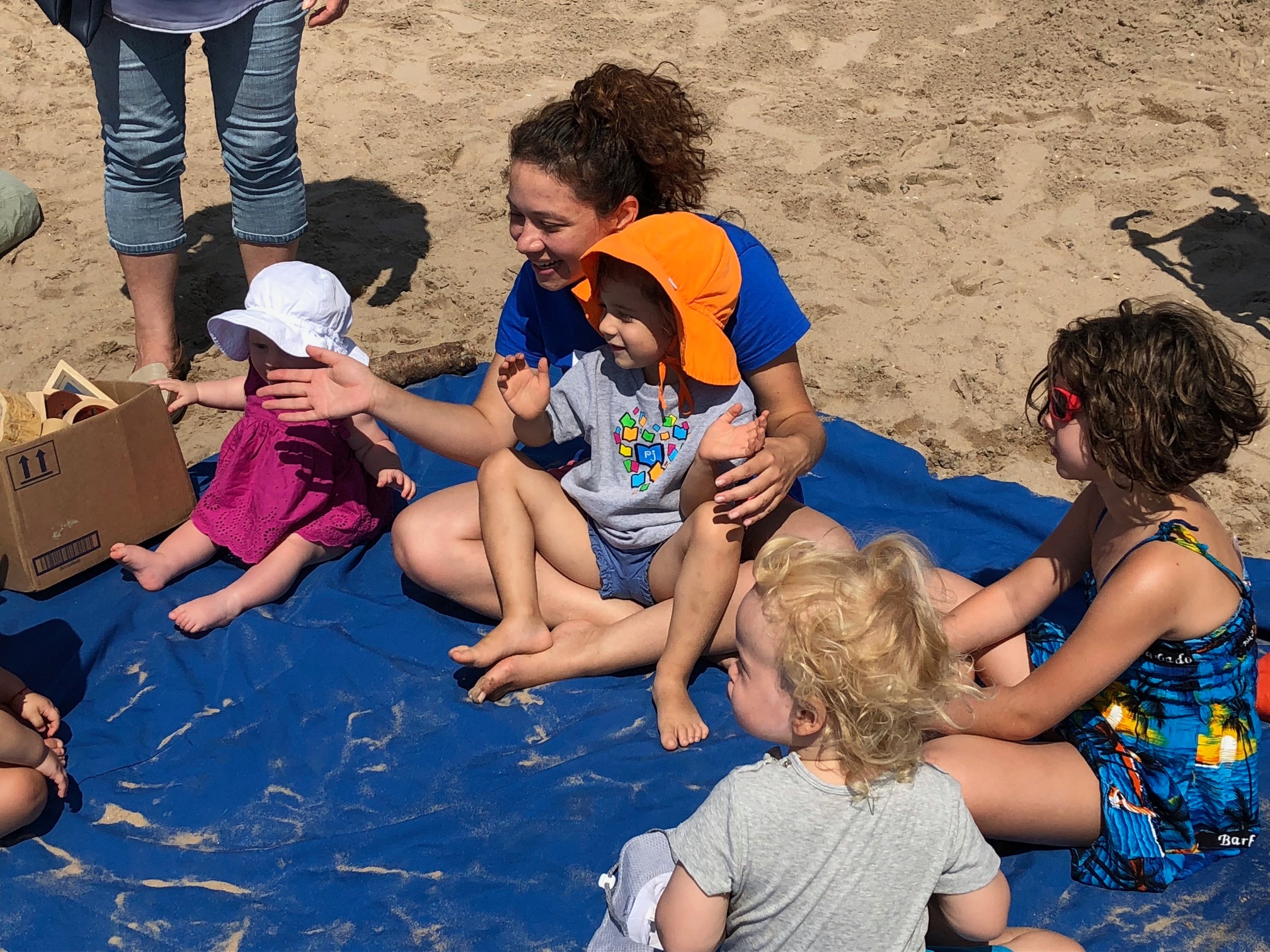  Bubbes & Babies at the Beach