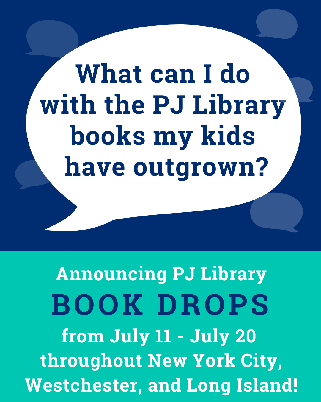 PJ Library Book Drops Across New York